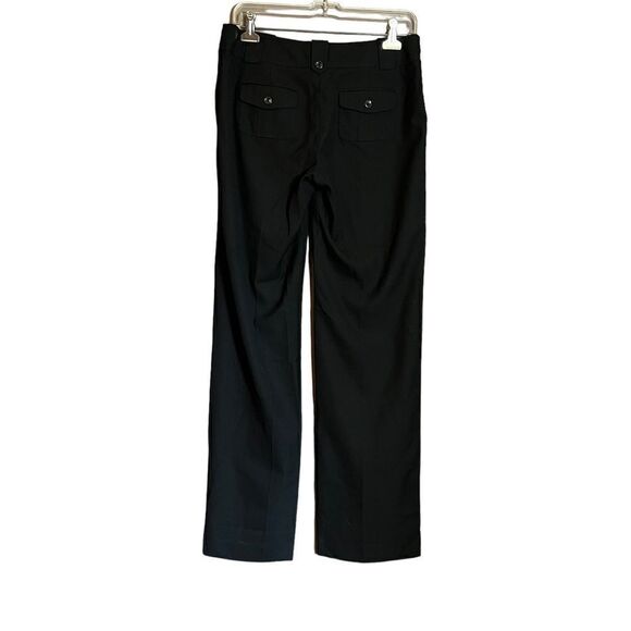 Ann Taylor Lindsay black straight leg dress pants. Size 4 - Picture 4 of 9